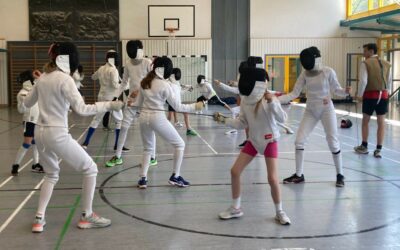 Waldeckhalle wird zur Fechtbühne